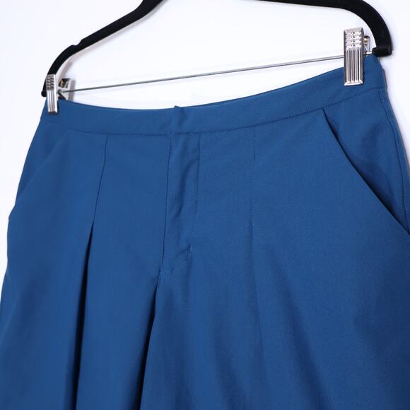 LULULEMON Long Story Short Poseidon Blue Outdoor Golf Athleisure Women's 10 - Picture 3 of 7